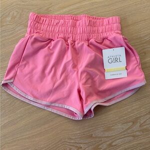Athleta Girl Pink Run Free 2.5" Shorts